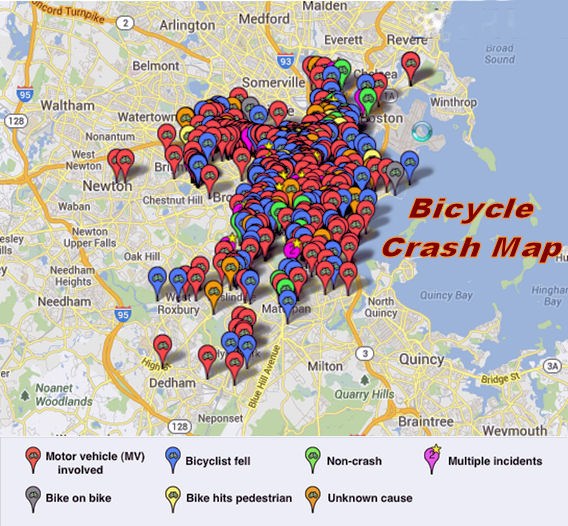 Bike Crash Map